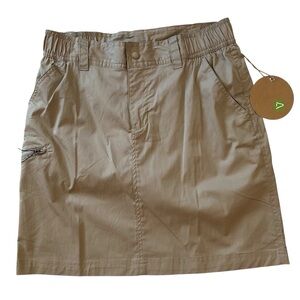 New Dakini Khaki Athletic Skort New With Tags S
